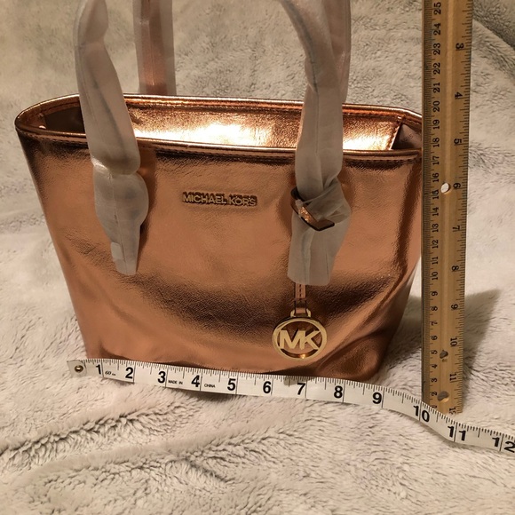 Michael Kors Metallic Primrose Dual Wear Tote - Picture 15 of 15